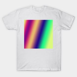 colorful rainbow abstract texture pattern background T-Shirt